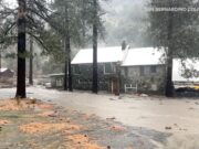Una nuova tempesta che ha colpito la California meridionale, impregnata d’acqua, potrebbe causare ulteriori inondazioni e smottamenti