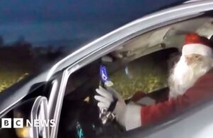 Oh oh no! Babbo Natale si è fermato per eccesso di velocità in Ohio