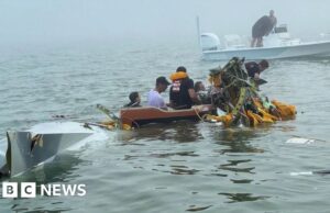 Guarda: I soccorritori trovano un sopravvissuto tra i rottami del volo medico della Marina messicana