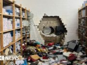 I ladri usano il trapano per rubare 30 milioni di euro in una rapina in una banca tedesca