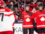 La tripletta di Gavin McKenna guida il Canada nella disfatta contro la Danimarca al WJC
