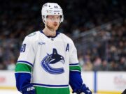 Pettersson giocherà contro gli Sharks mentre i Canucks tornano a casa dopo lo scambio di Hughes