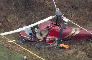 Collisione di elicotteri sopra il New Jersey, 1 pilota morto, un altro gravemente ferito