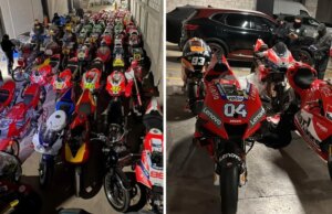 Le foto mostrano una collezione di motociclette legate all’olimpionico diventato presunto re della droga