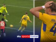 Lo scambio difensivo da incubo regala al Luton il gol più semplice del nice settimana!