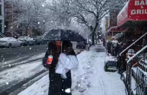 La tempesta di neve post-natalizia porterà la nevicata più pesante a New York in quasi quattro anni
