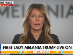 Melania Trump chiede protesta pacifica a Minneapolis