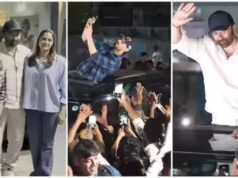 Sunny fa la prima apparizione pubblica con Esha e Ahana