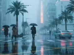 Allerta meteo negli Emirati Arabi Uniti: pioggia e grandinata hanno colpito Ras Al Khaimah, Fujairah, mentre le temperature scendono a 12°C