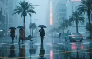 Allerta meteo negli Emirati Arabi Uniti: pioggia e grandinata hanno colpito Ras Al Khaimah, Fujairah, mentre le temperature scendono a 12°C