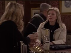 La star di Coronation Road cube “Capisco” mentre risponde alla reazione all’aggiornamento di Leanne Battersby