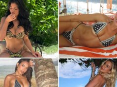 Le star horny indossano piccolissimi bikini a pois… Giorno dei pois!