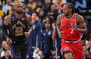I 24 punti di Leonard aiutano i Clippers a tenere a bada i Lakers nel quarto quarto serrato