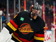 Canucks G Thatcher Demko verrà operato all’anca, fuori per la stagione