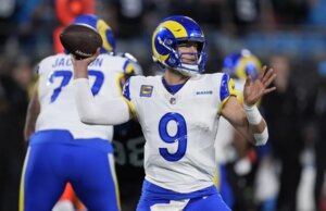 Il QB dei Rams Matthew Stafford è pronto contro i Bears nonostante la distorsione al dito