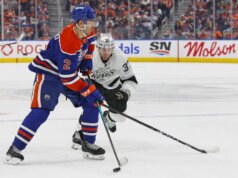 Il D degli Oilers Evan Bouchard spera in un successo continuo contro i Geese