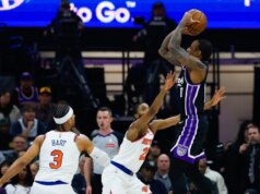 I Knicks cadono contro i Kings, perdono Jalen Brunson per infortunio alla caviglia