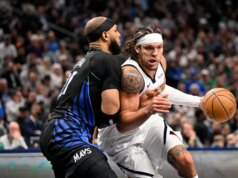 Jamal Murray, i Nuggets sono in testa ai Mavs mentre Cooper Flagg esce per un infortunio alla caviglia