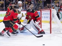 Stephen Halliday, i senatori schiacciano i Golden Knights