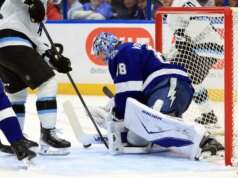 Andrei Vasilevskiy brilla nel ruolo di Lightning Clean Mammoth