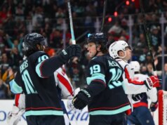 La rete da 4 punti di Jared McCann spinge Kraken oltre i Capitals