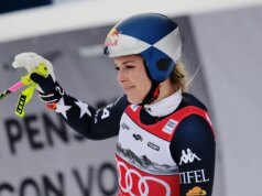 Lindsey Vonn si ritira dalla gara del SuperG di Coppa del Mondo