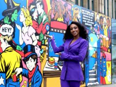 Alexandra Burke svela un nuovo enorme murale a Manchester per celebrare il traguardo di 700 milioni di sterline