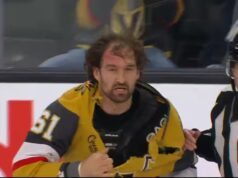 À VOIR: le chandail de Stone en lambeaux après un fight de capitaines