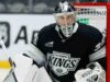 Il portiere dei Kings Darcy Kuemper ha tirato contro gli Oilers