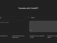 Prova ChatGPT Translate se hai bisogno che il tuo messaggio venga riscritto, non solo tradotto