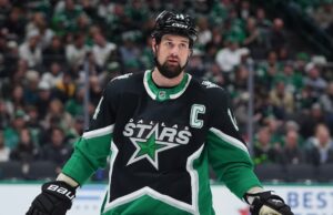 Il capitano delle stelle Jamie Benn salterà l’inizio del viaggio a causa di un infortunio al viso