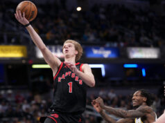 L’inaspettato doppio-doppio di Gradey Dick potenzia i Raptors in un roster ridotto
