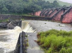 Il livello dell’acqua nella diga di Mullaperiyar è pari a 125,15 piedi