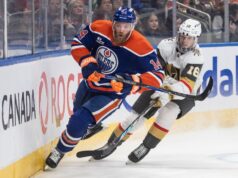 Ekholm degli Oilers discutibile per giocare contro gli Sharks