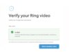 Ring sta aggiungendo una nuova funzionalità di verifica dei contenuti ai video