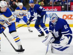 I Slumping Maple Leafs cadono su Sabres, la prima tripletta in carriera di Dahlin