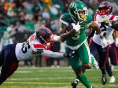 Fonte: I Roughriders accettano di estendere il contratto con il ricevitore Johnson