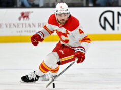 Rasmus Andersson scrive un messaggio di ringraziamento ai fan dei Flames dopo lo scambio