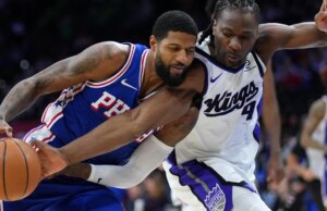 Paul George dei Sixers sospeso per violazione della politica sulla droga, afferma la NBA