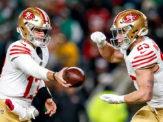 I 49ers eliminano dai playoff gli Eagles, campioni in carica del Tremendous Bowl