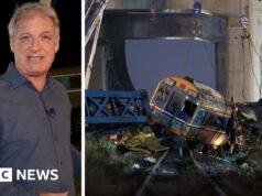 “Scena cupa”: la BBC sul posto dopo il crollo della gru sul treno in Thailandia