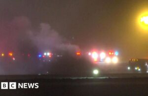 Un jet privato con a bordo otto persone si schianta nel Maine