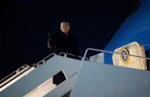 L’Air Pressure One diretto a Davos si volta dopo "piccolo problema elettrico," cube Leavitt