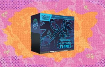 Il Coach Field Elite del GCC Pokémon: Mega Evoluzione Phantasmal Flames è vicino al valore di mercato su Amazon