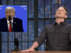 Seth Meyers dà con riluttanza uno sguardo più da vicino al discorso di Trump a Davos