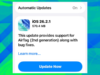 Aggiorna ora: Apple iOS 26.2.1 arriva con il supporto per AirTags 2