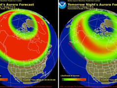 Stasera l’aurora boreale sarà visibile negli Stati Uniti. Ecco come visualizzarlo.
