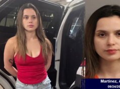 Una donna gelosa del Texas lancia presumibilmente un peso da palestra di 25 libbre contro una rivale romantica in un centro health