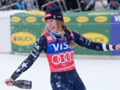Mikaela Shiffrin vince lo slalom finale prima delle Olimpiadi e si aggiudica il titolo stagionale