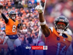 I Patriots battono i Broncos quasi in una bufera di neve e si aggiudicano un posto per il Tremendous Bowl